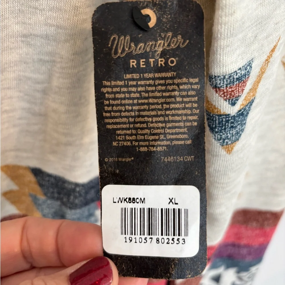 NWT Wrangler Retro Southwestern Cardigan - Picture 12 of 13